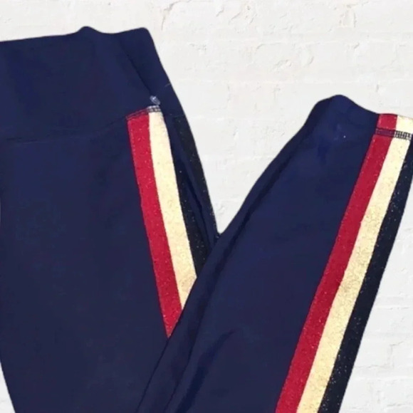 Spiritual Gangster striped sparkle legging Size Small - Picture 4 of 5